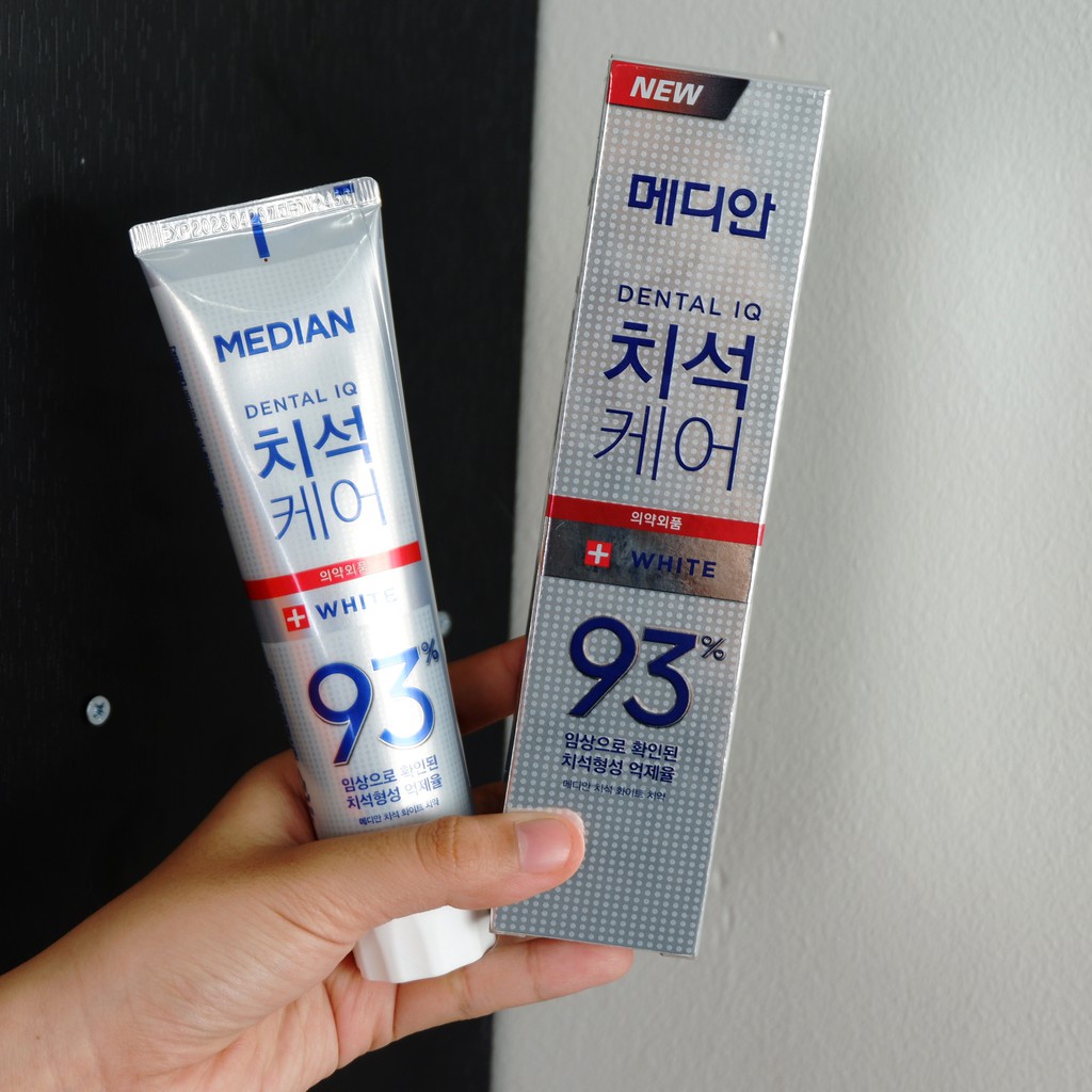 Kem đánh răng Hàn Quốc trắng răng MEDIAN DENTAL IQ 93% 120g