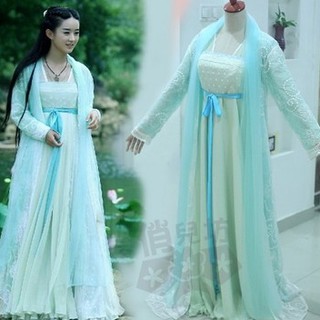 ẢNH THẬT-Trang phục của Tiểu Cốt-Triệu Lệ Dĩnh trong Hoa thiên cốt.