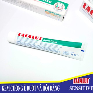 Kem chống ê buốt và hôi răng LACALUT SENSITIVE