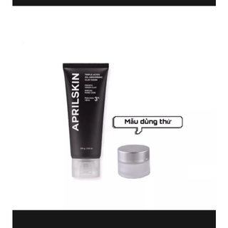 Mặt Nạ Đất Sét Hút Dầu Triple Acids Oil-Absorbing Clay Mask
