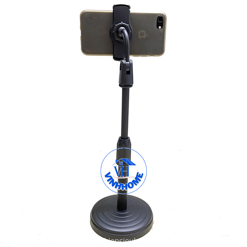 Giá Đỡ Điện Thoại Để Bàn, Live Tream, Kẹp Điện Thoại Đa Năng Tiện Dụng