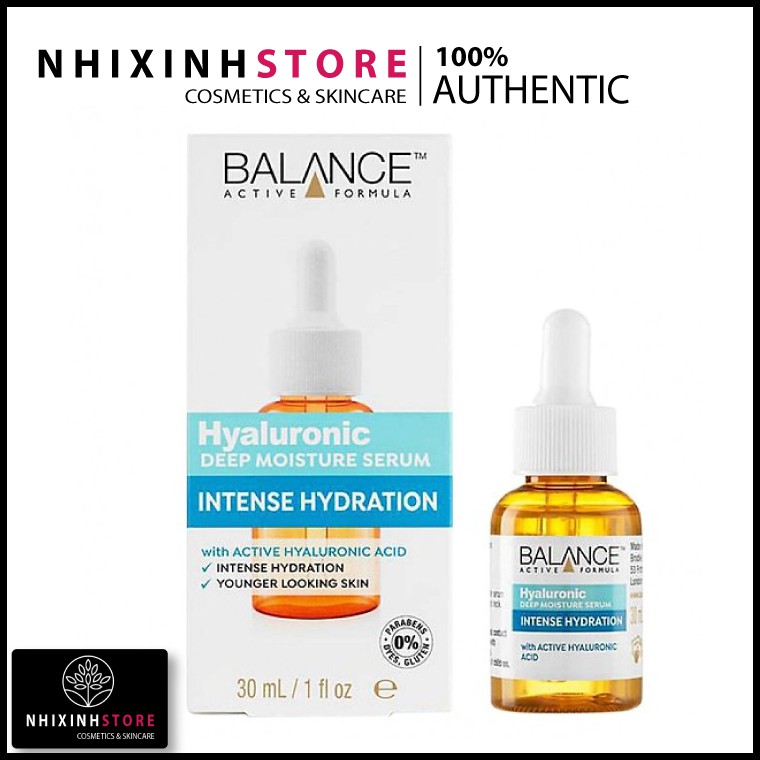 Serum Cấp Nước Balance Active Formula Hyaluronic