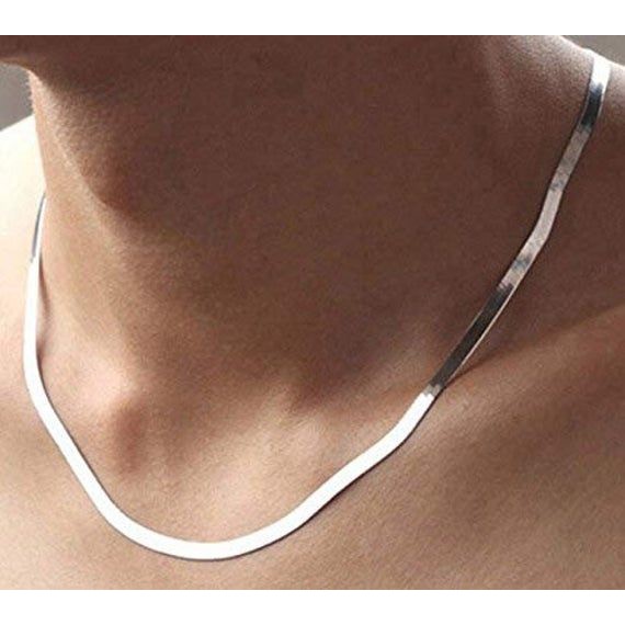Dây Chuyền Dạng Da Rắn Thời Trang Cá Tính Cho Nam Và Nữ