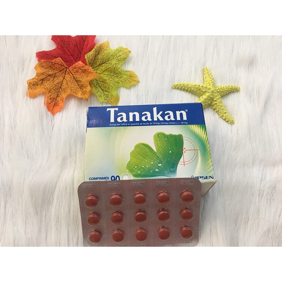 Bill Pháp - Viên uống Tanakan 90 viên tăng cường trí nhớ