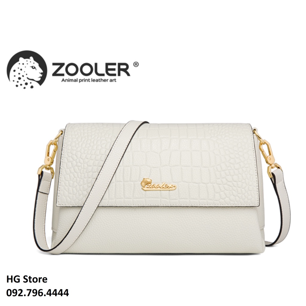 Túi Xách Nữ Hàn Quốc Da Bò Italy Cao Cấp Zooler FullBox ZL015 Size 26.5cm Làm Quà Tặng, Sinh Nhật