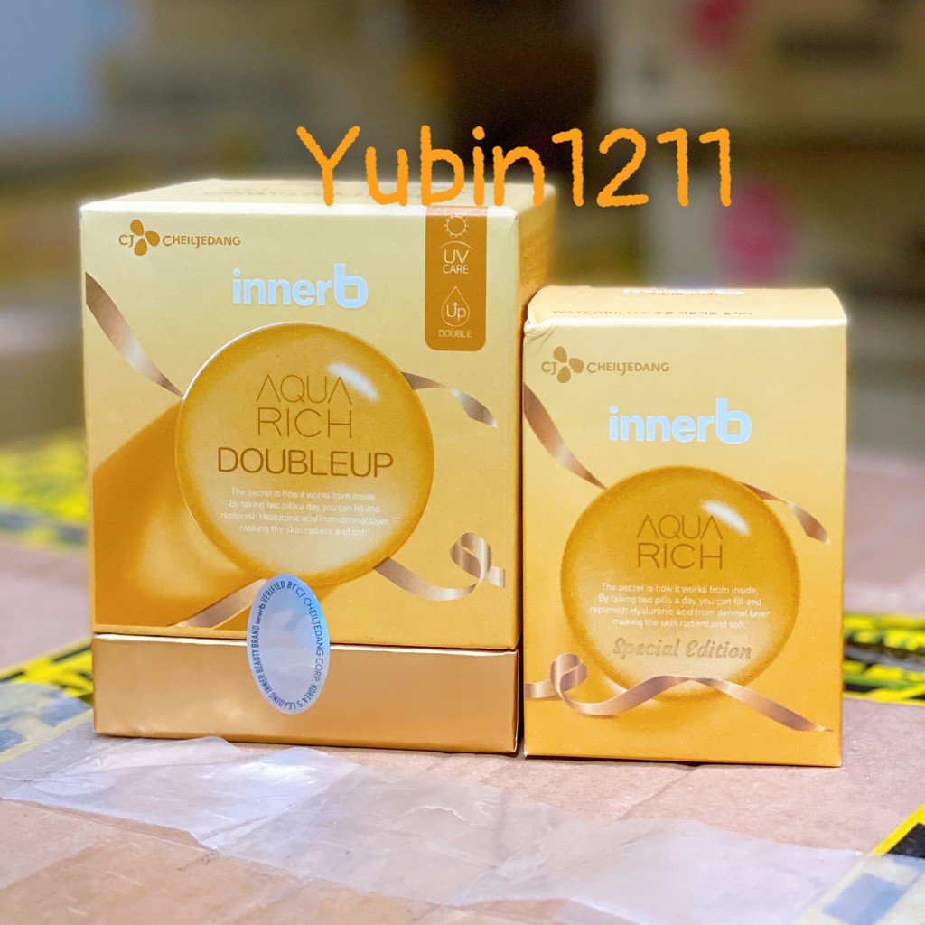 [CÓ BILL]Viên Uống Cấp Nước Innerb Aqua Rich 70V