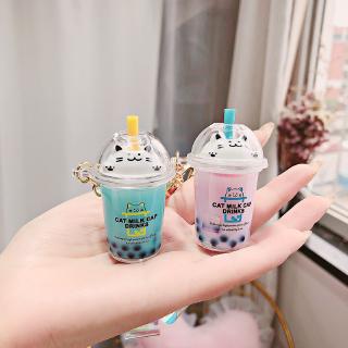 Móc Khóa Hình Ly Trà Sữa Dễ Thương