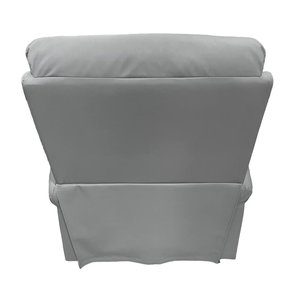 HomeBase FURDINI Ghế thư giãn CLEO bằng thép W82XD92XH103CM màu xám nhạt