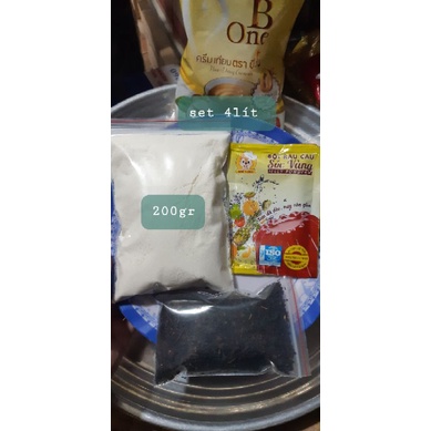 Set trà sữa thạch rau câu nấu 2-4 lít (10-20ly)