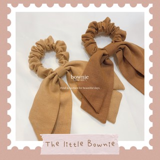 Cột tóc vải nơ đôi Petal Scrunchie
