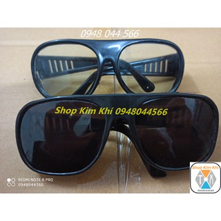Kính bảo hộ hàn điện trắng/đen