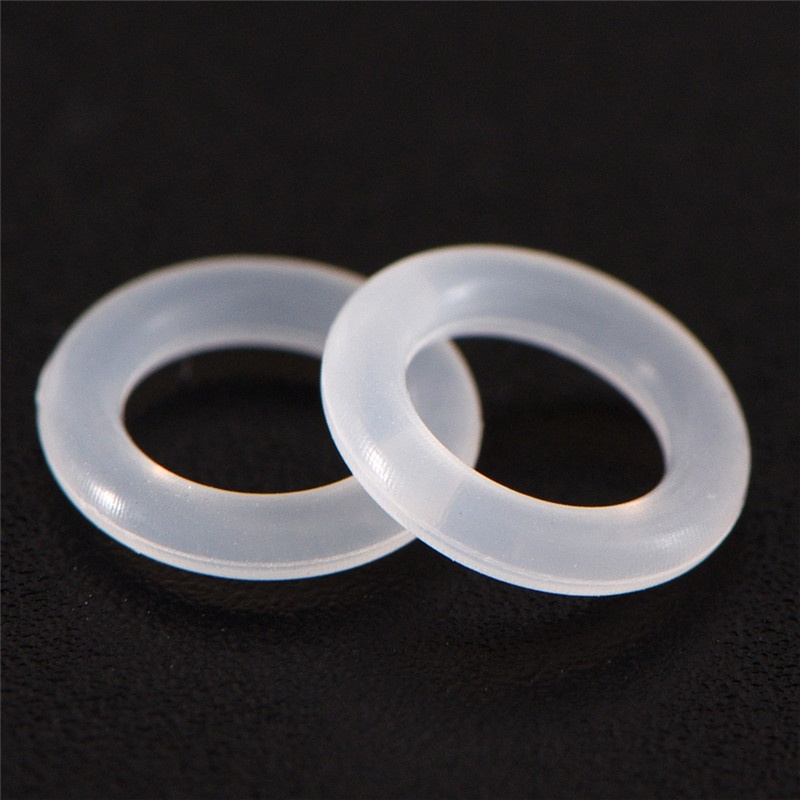 Bộ 120 vòng đệm cao su silicone màu trắng cho Cherry MX