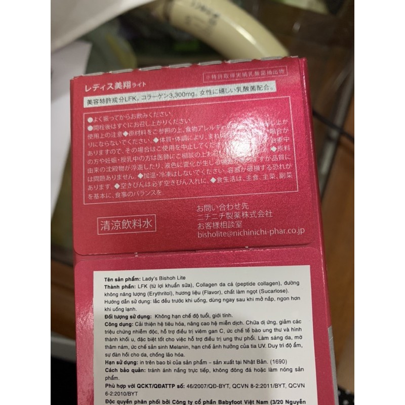 30 chai nước thần Lady’s Bishoh Lite Nhật Bản 50ml | BigBuy360 - bigbuy360.vn