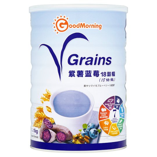 Bột ngũ cốc dinh dưỡng Vgrains Goodmorning - Loại hộp 1kg