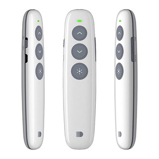 Handy white wireless PPT projector control laser pen