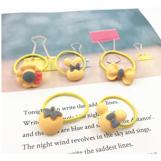 SET 10 DÂY CỘT TÓC NHIỀU MÀU DỄ THƯƠNG