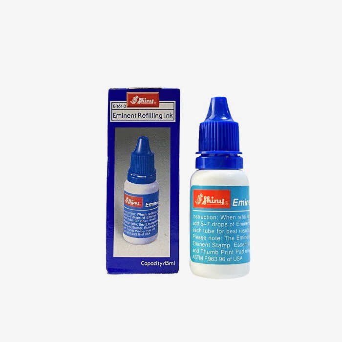 Mực lăn tay - Mực dấu chìm Shiny E-161 Eminent Ink