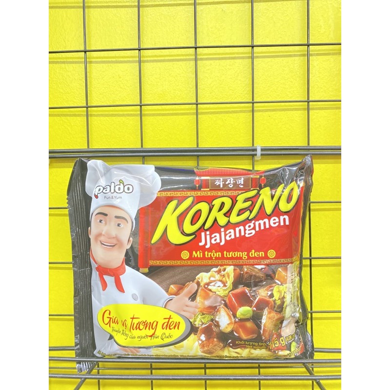 Mì trộn tương đen Koreno Jjajangmen gói 115g