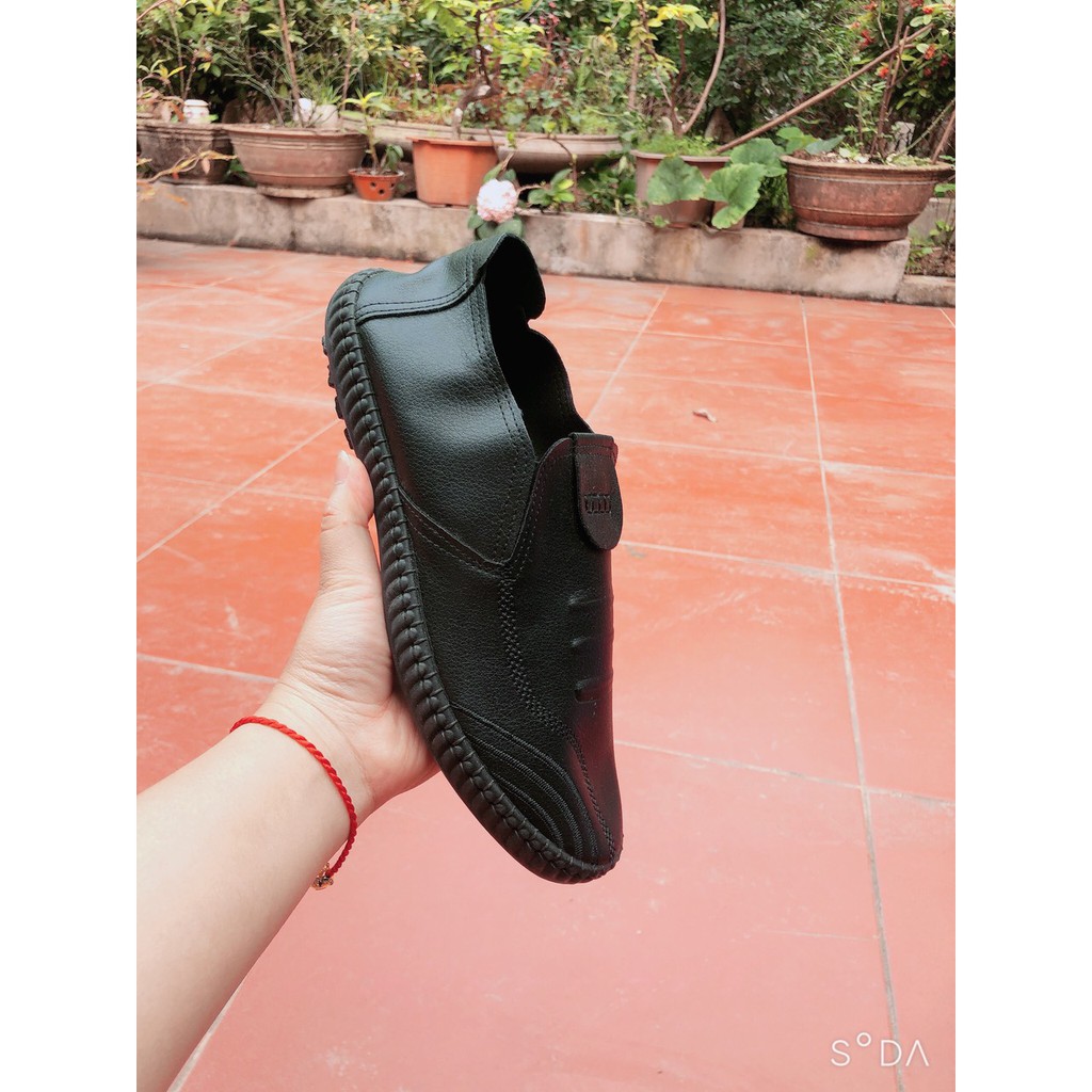 [xả kho] Giày Lười Nam 3 vạch nâu, đen lẻ size 39 sp1 | BigBuy360 - bigbuy360.vn