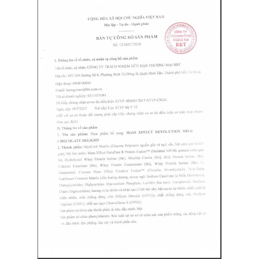 Sữa Tăng Cơ Rule 1 Blend 5lbs