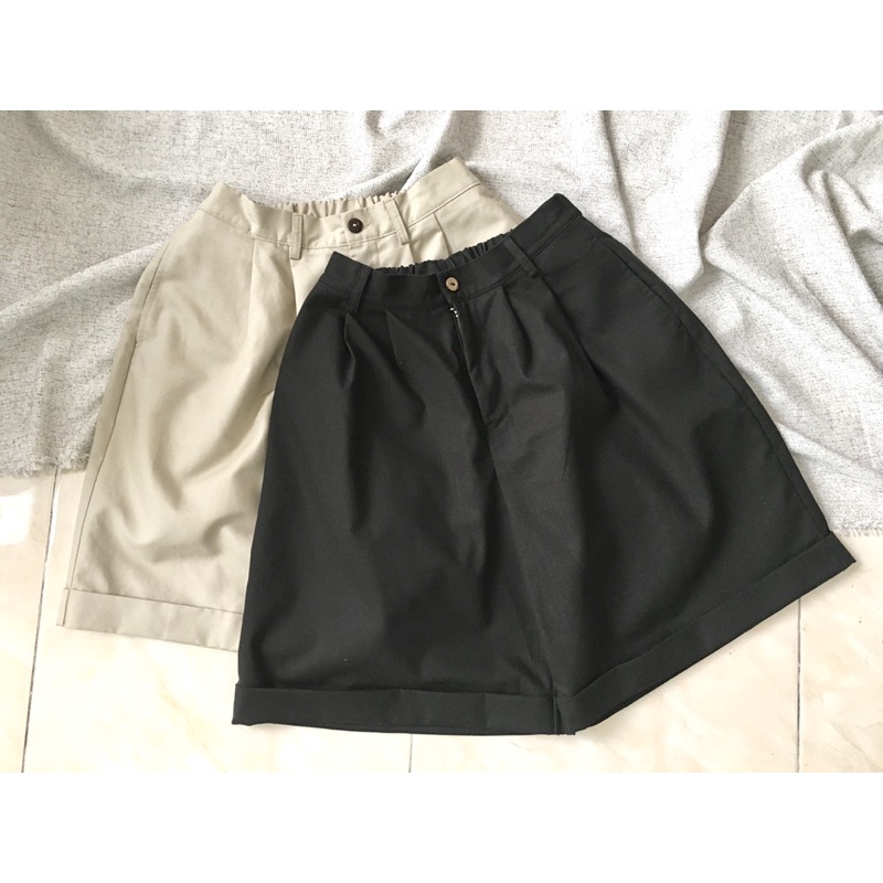 Quần lửng linen