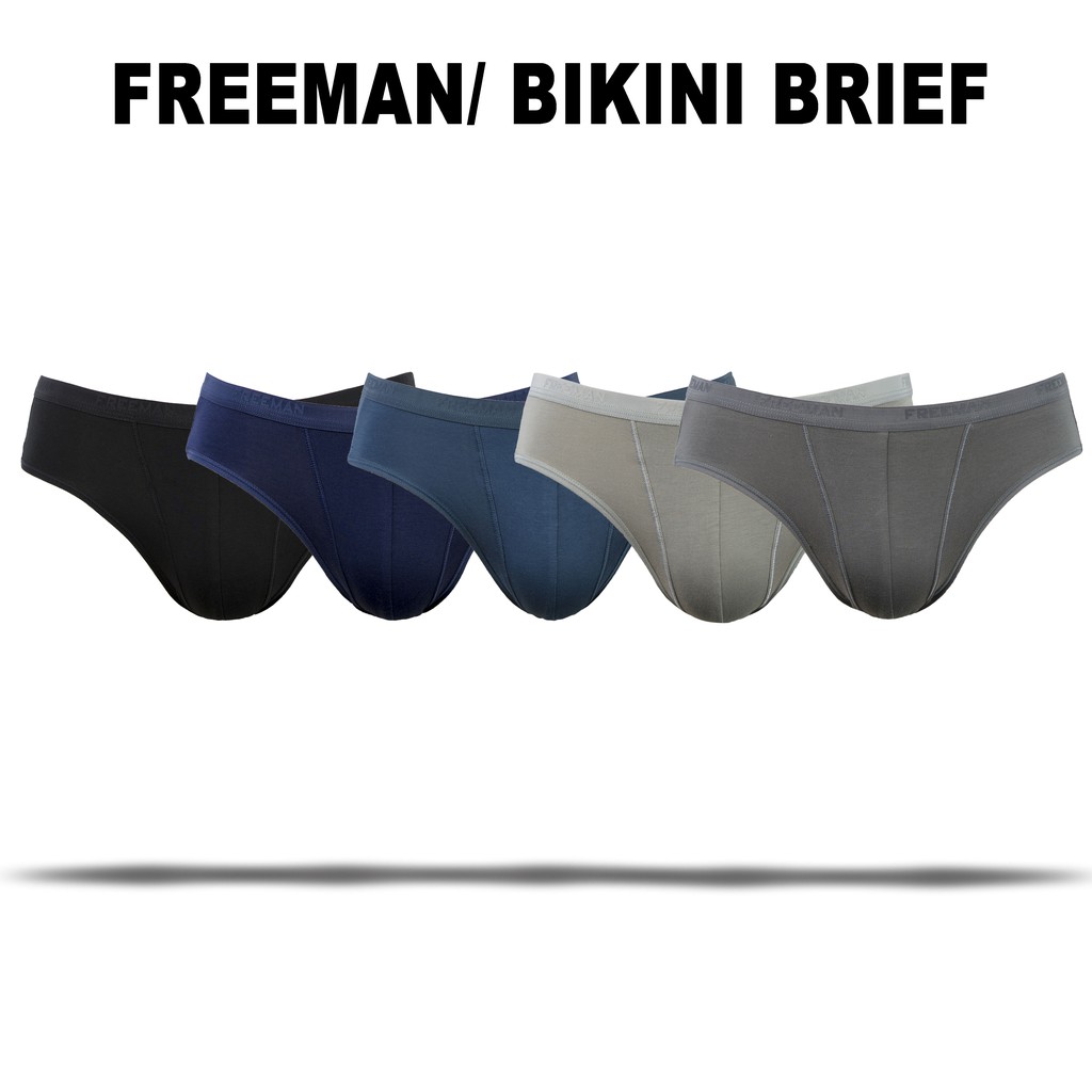 COMBO 5 QUẦN LÓT COTTON LƯNG NHỎ - FREEMAN 6045