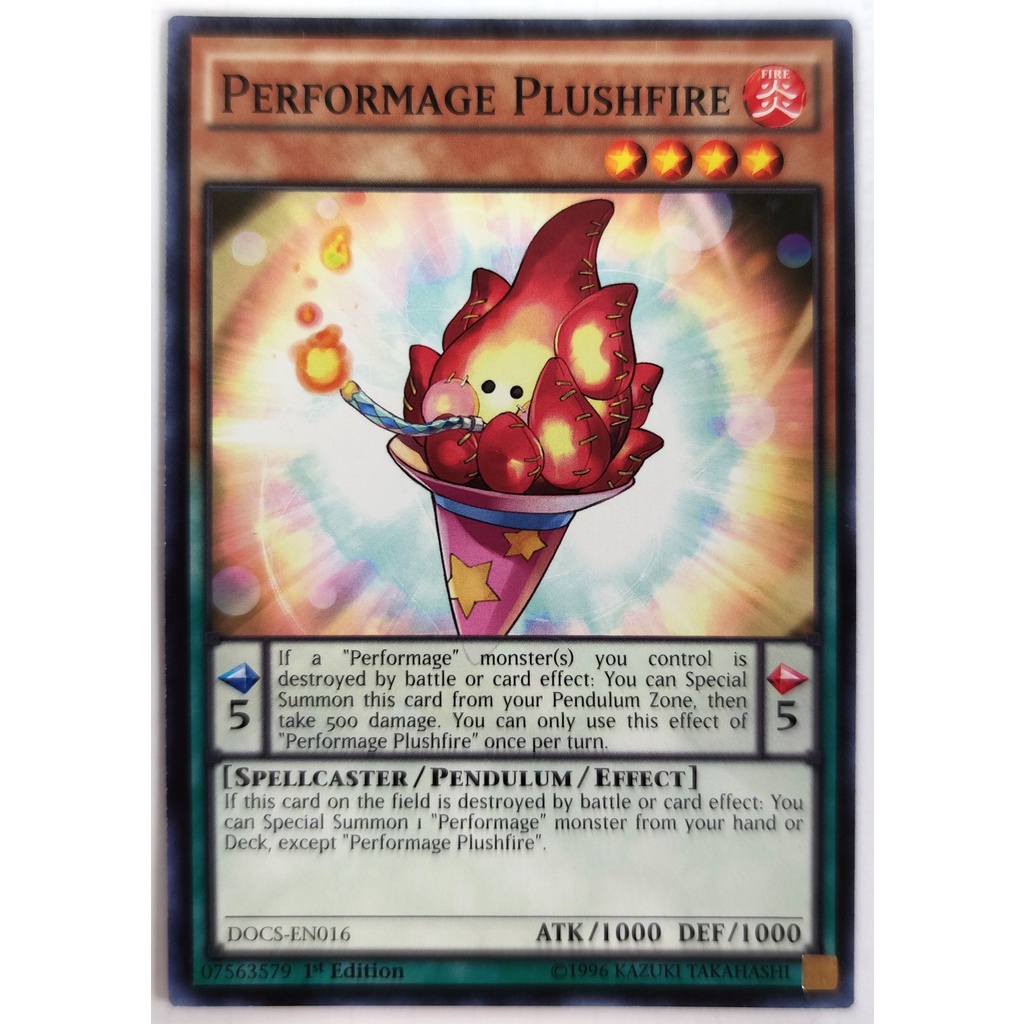 [Thẻ Yugioh] Performage Plushfire |EN| Common (ARC-V)