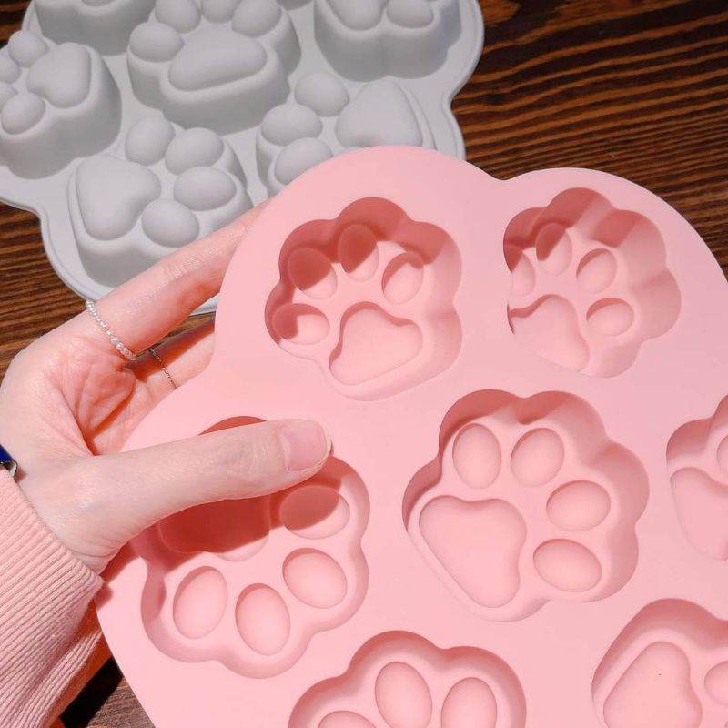 Khuôn Silicone Làm Đá/ Socola/ Kẹo Dẻo/ Rau Câu, Loại Tốt Dày Dặn Sắc Nét