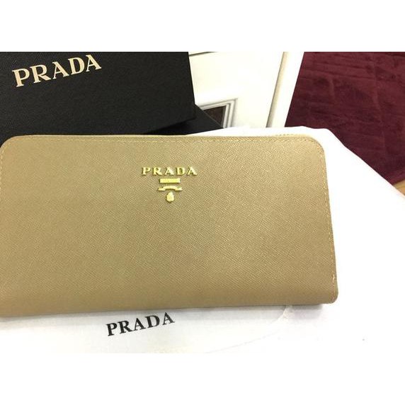 Prada Ví Da Phối Khóa Kéo Thời Trang Sang Trọng Cho Nữ 1