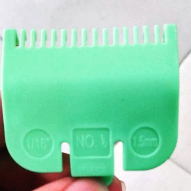 Cử nhựa gắn tông đơ 1-5mm