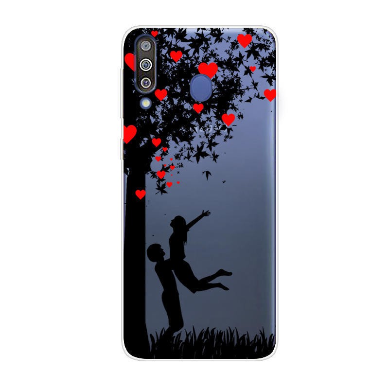 Ốp lưng Samsung Galaxy M30 Trường hợp Silicone mềm TPU Back Cover Điện thoại Vỏ bọc Samsung M 30 GalaxyM30 Case Silicone