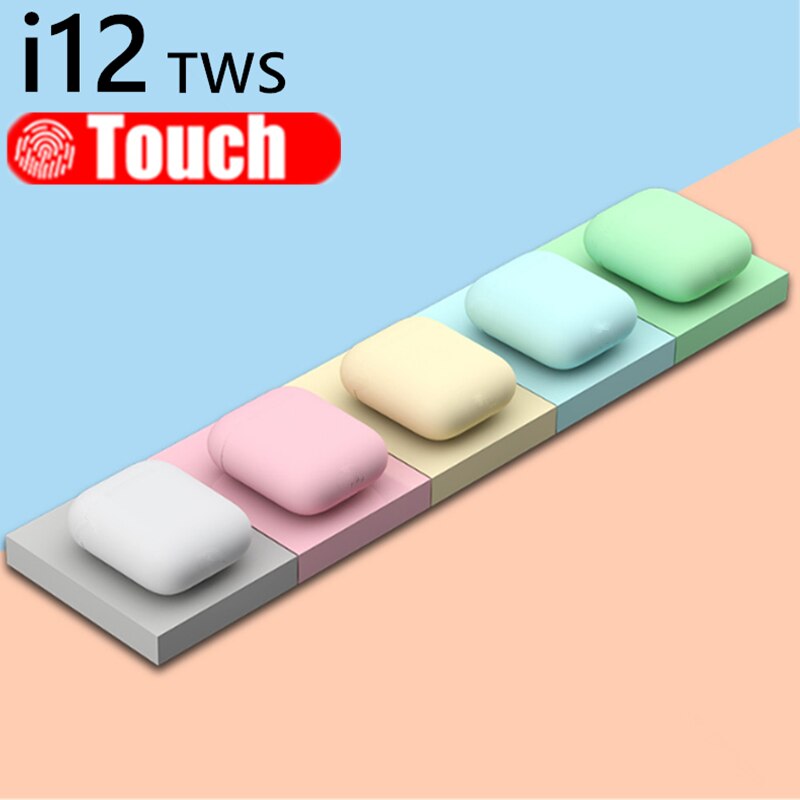 Tai nghe không dây SENBENBAO i12 12 màu pastel thích hợp cho Android / Iphone