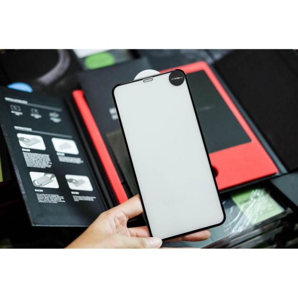 Miến Dán Màn Hình Kính Cường Lực MIPOW KINGBULL  3D - Chống Dấu Vân Tay - Ful Viền Iphone