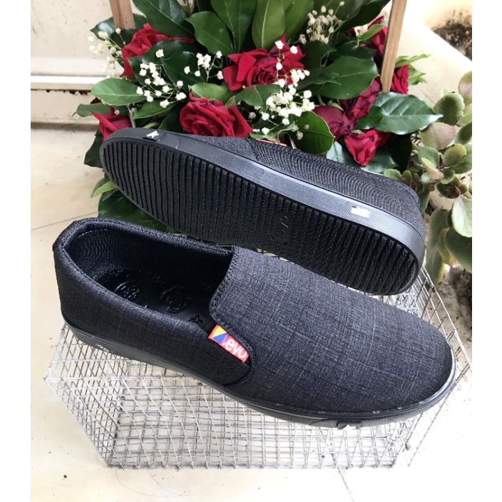 Giày lười vãi nam đế đen, phom chuẩn đẹp, size từ 38-43,mã LV16,màu xám đen, mẫu mới nhất hiện nay