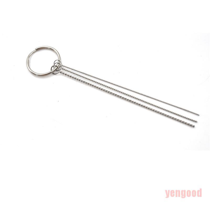 Bộ 11 Dụng Cụ Làm Sạch Vòi Nước Bằng Thép Không Gỉ