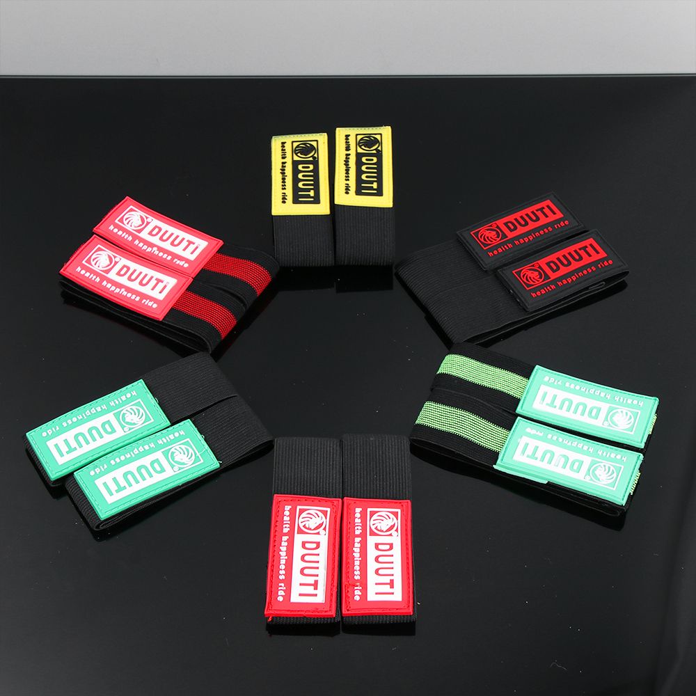 1 Cặp Đai Quấn Bảo Vệ Mắt Cá Chân Co Giãn Đa Màu Khi Đi Xe Đạp