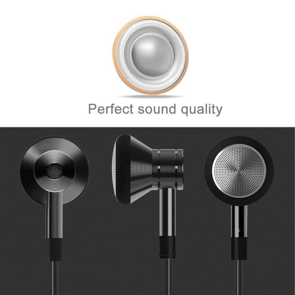  Xiaomi 1MORE Woven Style Wired Control In-Ear Piston Earphone Stereo HiFi EarCup  Bbig size