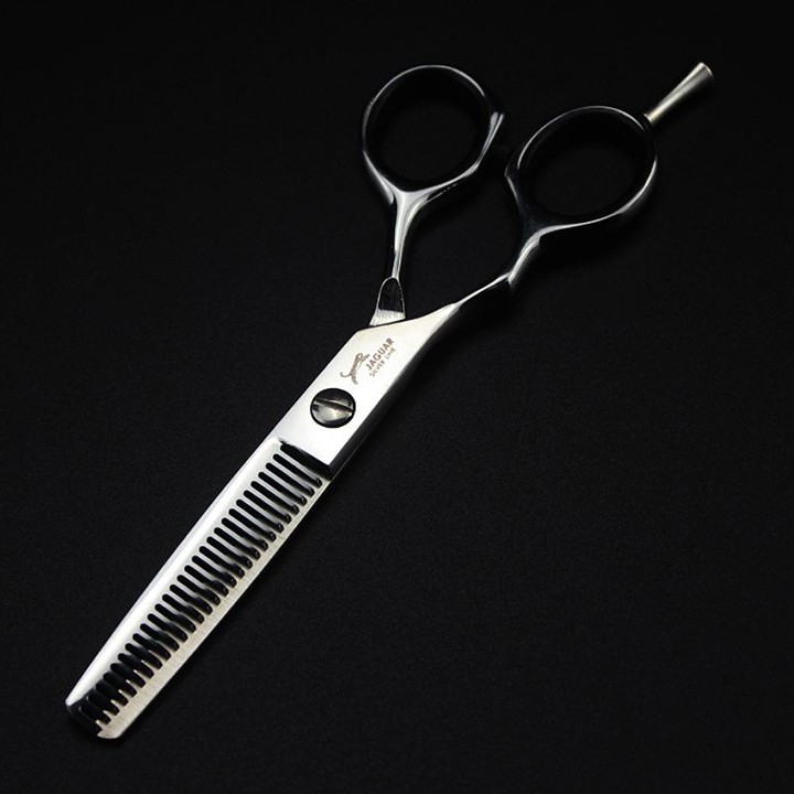 Bộ kéo cắt tóc tay trái Nhập Khẩu Jaguar 6.0 cao cấp dành cho anh em baber, thợ tóc thuận tay trái