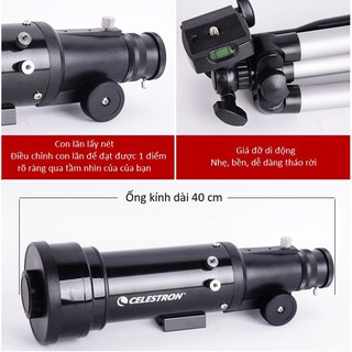 Kính thiên văn Celestron 70400 ( THỎA MÃN ĐAM MÊ THIÊN VĂN HỌC )