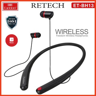 Tai nghe Bluetooth Không Dây, Headphone Đeo Cổ Earldom BH13, Thích Hợp Chơi Học Tập Thể Thao Chạy Bộ Chơi Game Pin Trâu