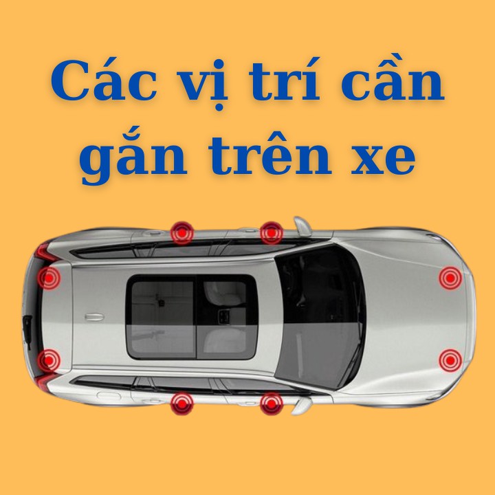 Nút Dán Giảm Lực Đóng Cửa Xe Ô Tô, Miếng Dán Chống Sốc - Bảo Vệ Xe | BigBuy360 - bigbuy360.vn