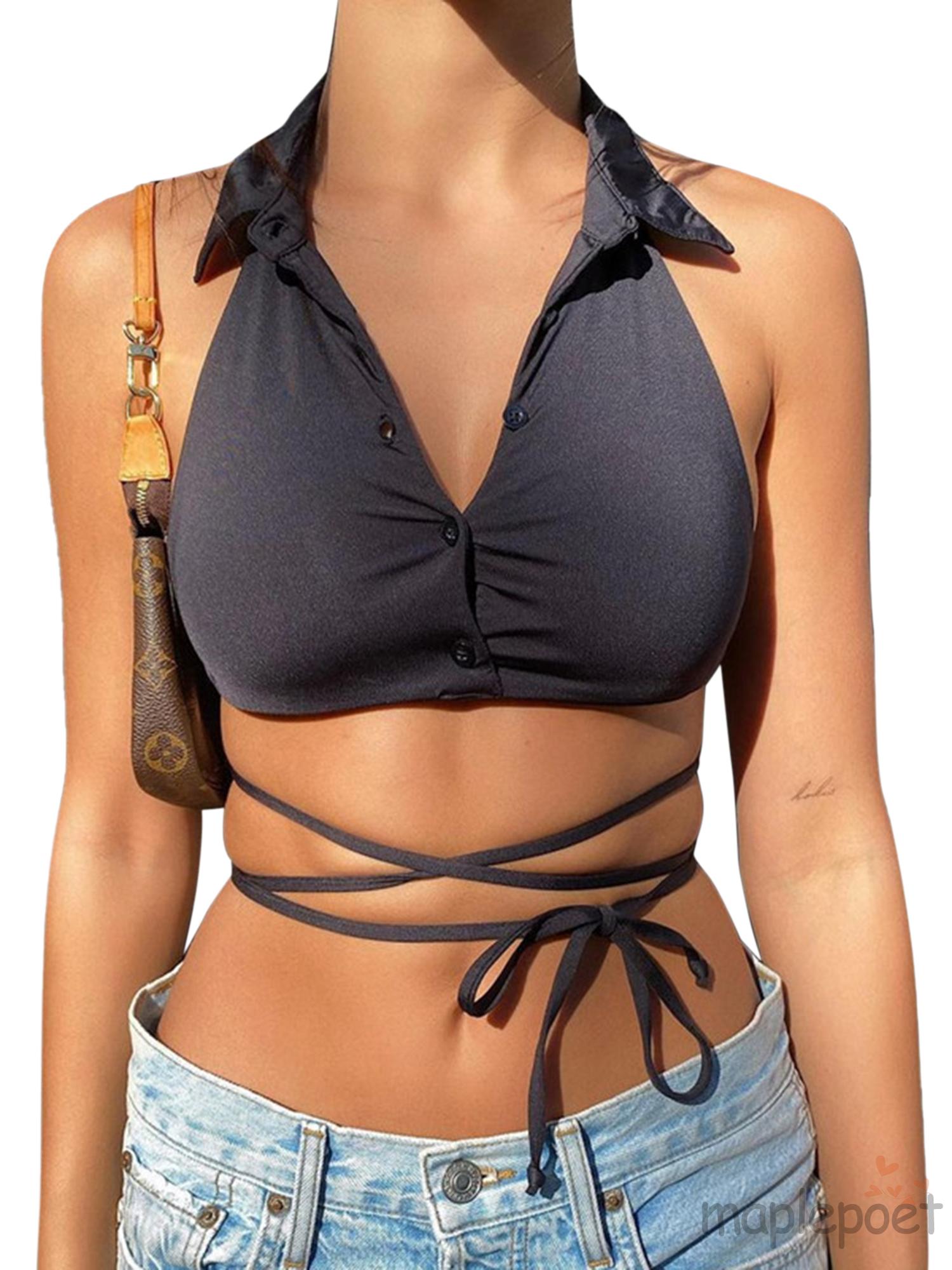 Áo Nữ Không Tay Hở Lưng Thời Trang Quyến Rũ | BigBuy360 - bigbuy360.vn