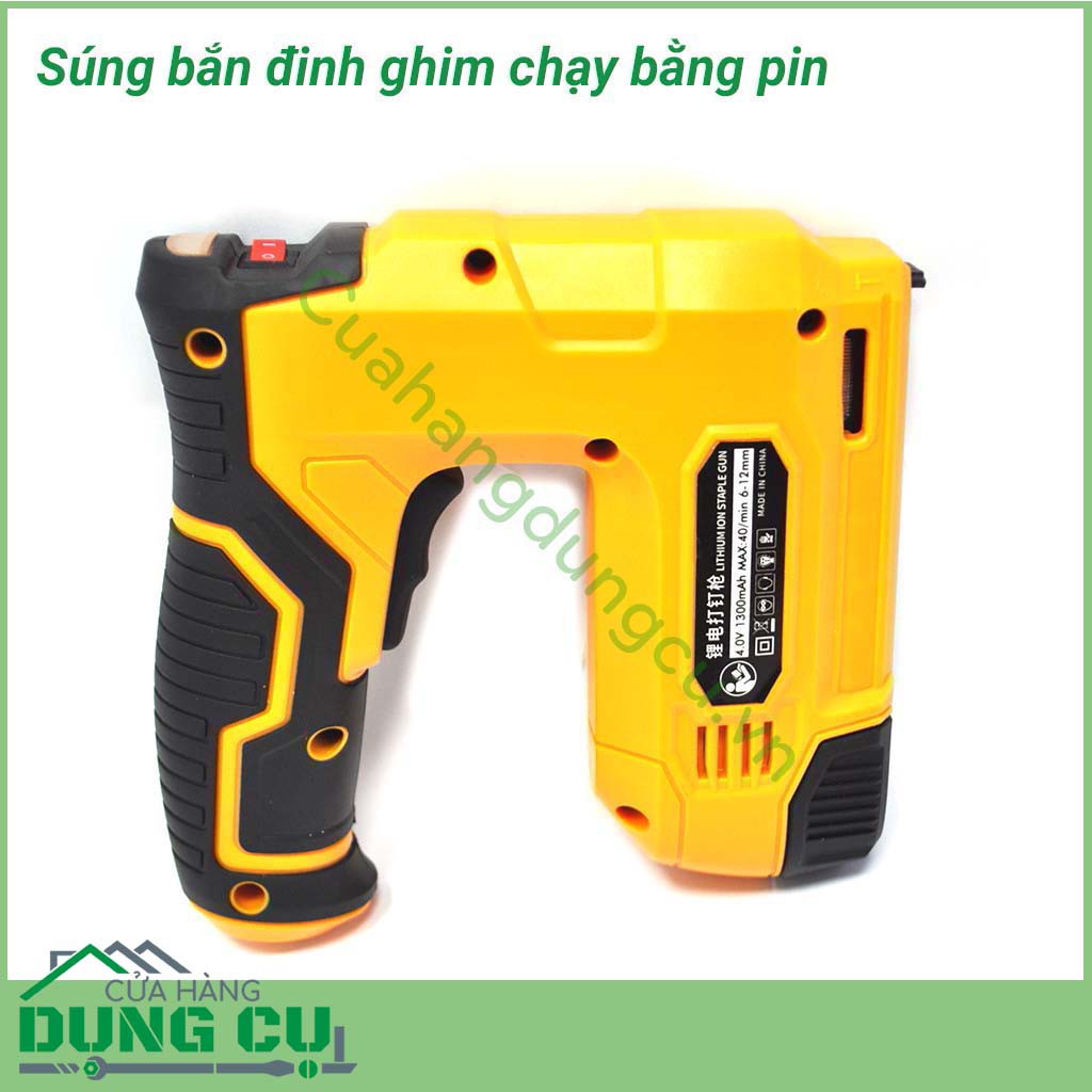 Súng bắn đinh ghim chạy bằng pin TMG