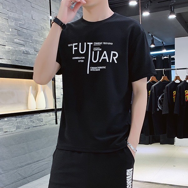 Bộ thể thao nam Cao Cấp mùa hè Kiểu dáng Trẻ Trung chất Mát 100% cotton co dãn .bộ thể thao đẹp. | BigBuy360 - bigbuy360.vn