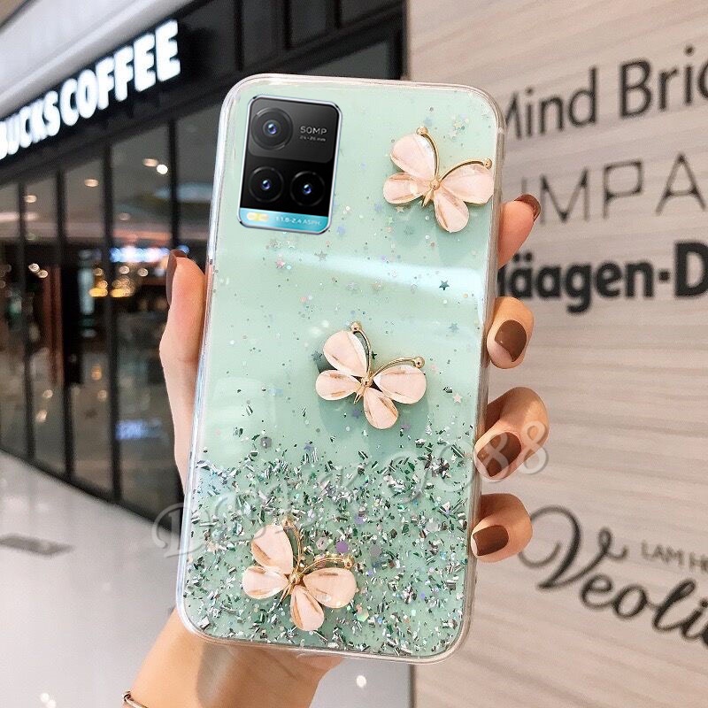 Ốp điện thoại gel kim tuyến lấp lánh cho Vivo y17s V29e Y36 Y27 Y21 Y21S Y33S  VIVO V23e V23 5G Vivo Y11 Y12 Y17 Y15 U10 Y52 Y72 Y31 Y12A Y20S Y12S Y20 V21 V20 Se Pro 2021