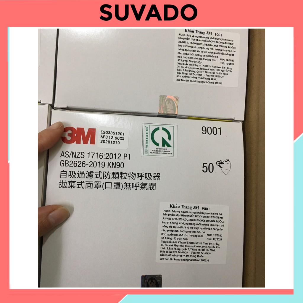 Khẩu trang 3M 9001, 9001V chính hãng