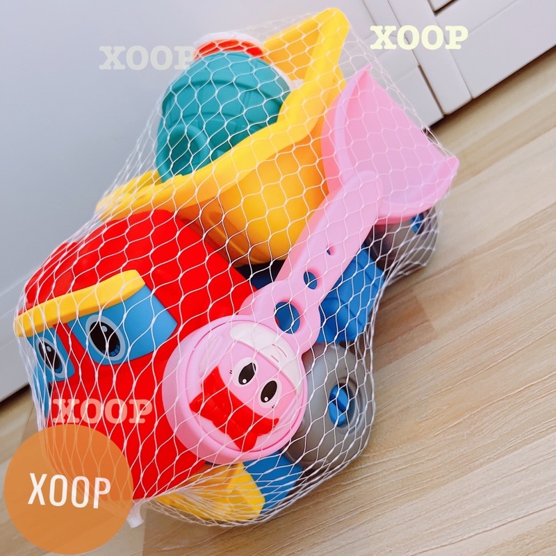 Đồ chơi ! Xe ô tô kèm xẻng cát siêu nhân cho bé