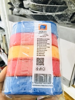 Combo 5 miếng rửa nồi chén bát KaVi Châu Âu