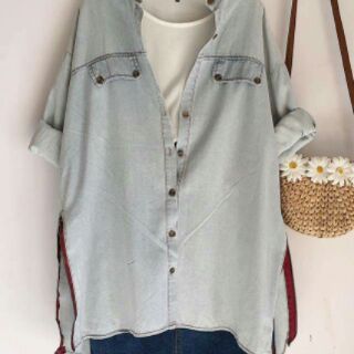 Khoác Bò oversized 2hand Nhật Hàn Nam Nữ