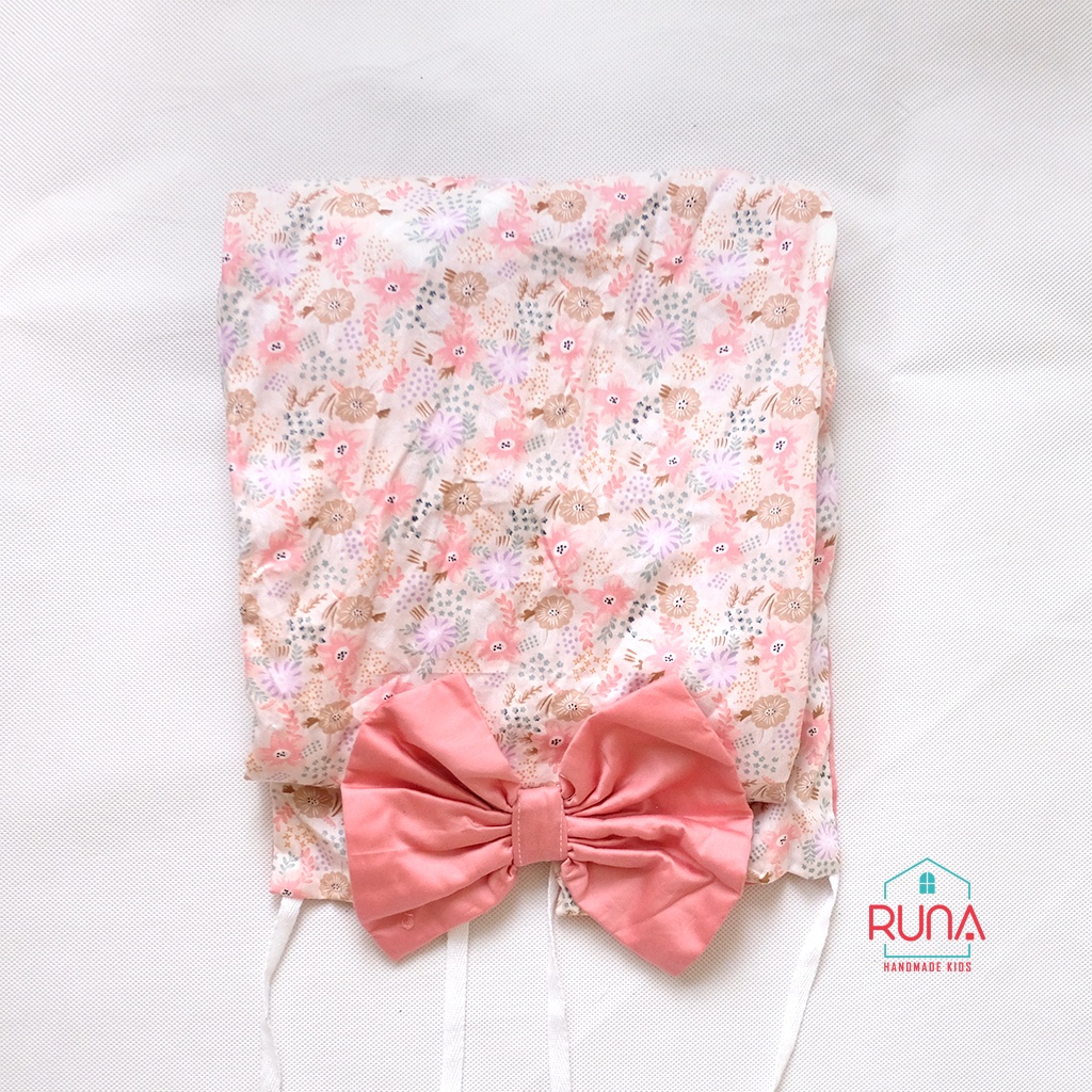 Vỏ nôi ngủ chung giường Runa Kids chất liệu 2 mặt cotton Hàn 100% + Satin cao cấp thoáng mát an toàn cho bé (chỉ có vỏ)